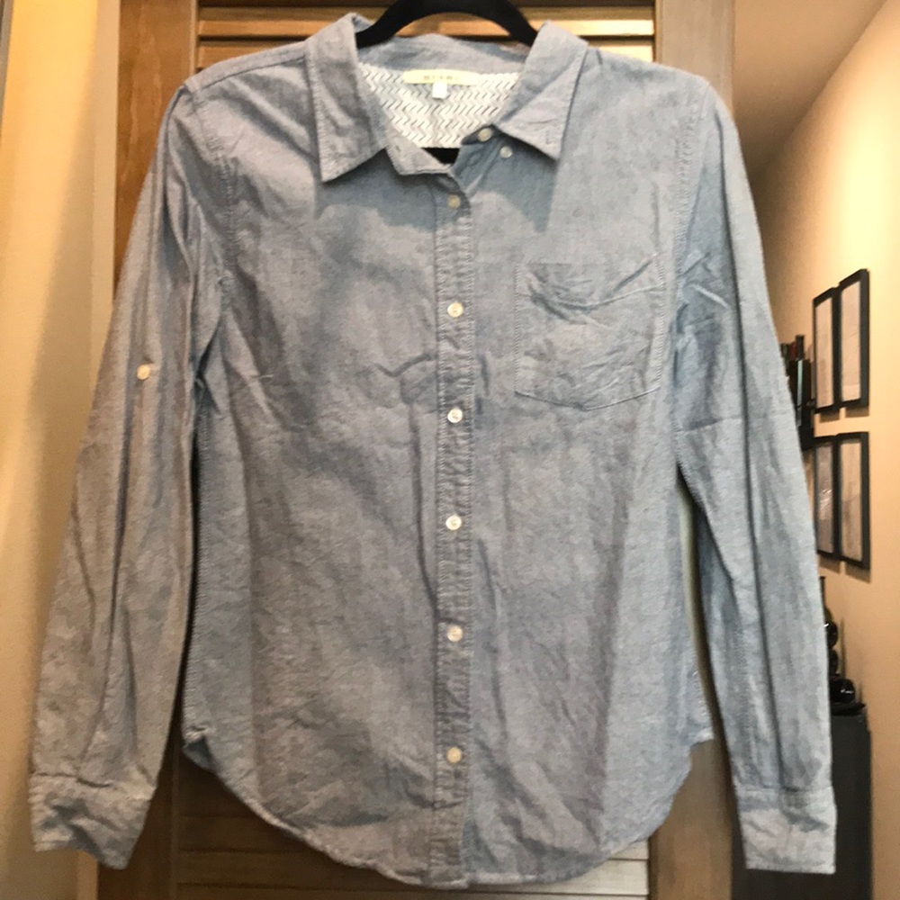 Chambray Button Up Shirt